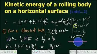Lecture 42 | Total Kinetic Energy of a rolling body