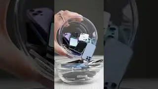 iPhone Drop on Hard Surface, Cinematic Slow Impact with Realistic Sound