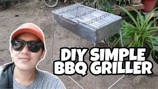 HOW TO MAKE HOMEMADE/DIY SIMPLE CHARCOAL/ BBQ GRILLER