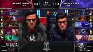 2017 World Championship Group Stage Day 7 - MSF vs FW