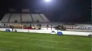 Rodney of RPM Transmissions, winning LSX shootout Indy 2012 semi-finals!