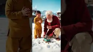 Grandfather Creates Magical Helicopter Defying Gravity Tricks #magic #helicopter #innovation