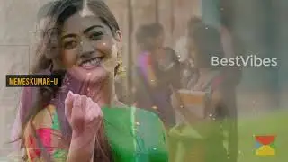 Rashmika mandanna  Cute expressions💚❤Main chali force movie