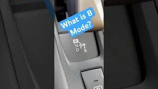 Lexus CT200h/Prius B Mode #ct200h #prius #bmode