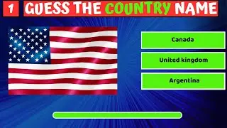 Flag Expert Challenge: Guess All 50 Flags Right  #flagquiz   #flaggame #geographyquiz #flagtrivia