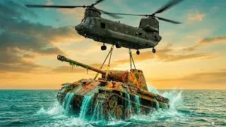 Salvaging & Restoring a Forgotten Sherman Tank After 80 Years Beneath the Pacific Ocean