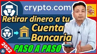 Como Enviar Dinero desde CRYPTO.COM a Cuenta Bancaria | crypto.com 2022 espa&ntilde;ol