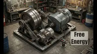 High Voltage DIY: The Dual Flywheel Generator