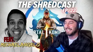 Shredcast Ep. 22 - Competitive Mortal Kombat, FGC growth, and Jiu-Jitsu. feat. Michaelangelo.