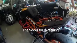 Ktm Duke 390 Not Starting / How to Ktm start Again / Adventure With Kelvinhuynh
