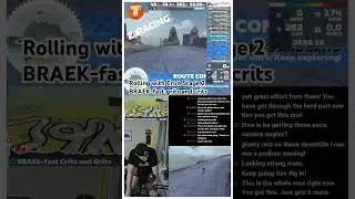 BRAEK-fast grits and CRIES #zracing #zwift #eracing #cycling #zwiftracing #suffering