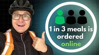 🚴‍♂️ UK Food Delivery: Cruising Non-Electric with an Orange Bag! 🍊