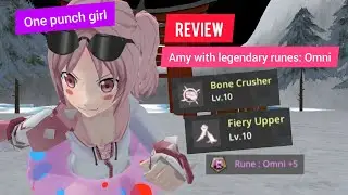 Review of Amy with legendary runes: Omni [One punch girl] | Epic Conquest 2