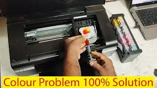 Epson printer clogged nozzle problem / Solution