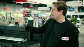 Feed and Stack System for HP Latex R Series | Demo from Printing United 2025