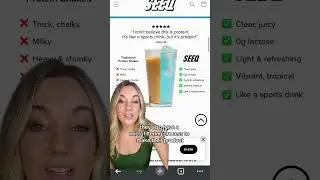 Seeq Clear Protein Powder Review 🙌🏼 #seeq #seeqprotein