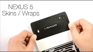 LG Nexus 5 CARBON Fibre SKIN - Install / REVIEW