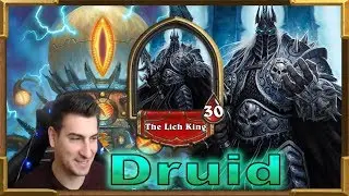 Hearthstone: I Defeated Lich King (Boss) With Mecha'Thun Druid!