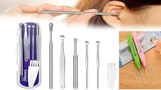 Ear Cleaner, Ear Cleaning Tool, Ear Cleaner For Kids, Ear Cleaning Kit, Ear Cleaning Tool