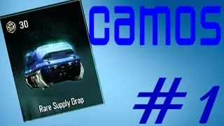 Black Ops 3 - Supply Drop Opening Legendary Item & Camos.