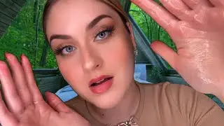 ASMR deutsch ich gebe dir eine Gesichts-Ölmassage [SPA Roleplay, Personal Attention, Regensounds]
