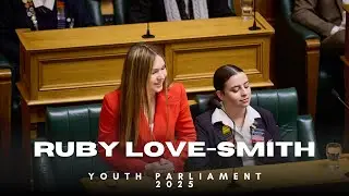 Ruby Love-Smith - General Debate Speech - Youth Parliament 2025