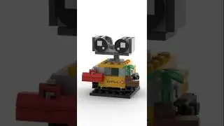 WALL&bull;E 40619 | Brickheadz - Lego #speedbuild #lego #brickheads #disney #disneylego  #toyset #3
