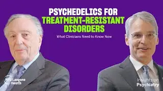 Psychedelic Psychiatry for Treatment-Resistant Disorders | Michael Bogenschutz, MD