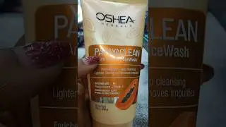 oshea papaya anti blamis face wash MRP 245/ #vairalvideo #subscribe #oshea #youtube #skincare