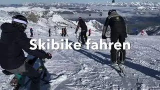 Skibike Skibob Ausbildung am Kitzsteinhorn