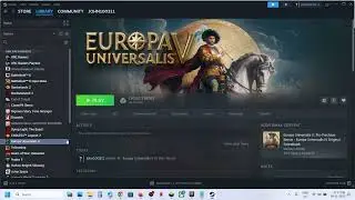 Исправление проблемы с запуском/вылетом/черным экраном Europa Universalis V на ПК