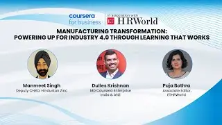 Thought leadership conversation on Manufacturing Transformation: Powering up for Industry 4.0