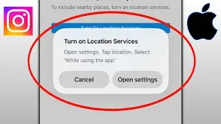 turn on location services instagram iphone 