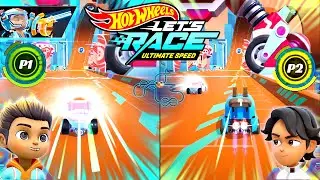 Hot Wheels Let's Race Ultimate Speed ​​&ndash; совместная игра для двух игроков с раздельным экраном Go...
