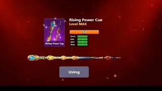 My Fast Cue Max // Rising power cue //&copy; Super Gaming Op #8ballpool #shorts #video #snooker #max 🔥