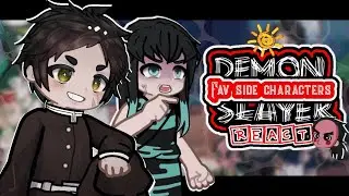 Demon Slayer fav side characters react to random tiktok|Gacha|Demon Slayer