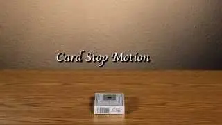 Card Stop Motion