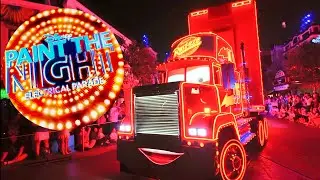 Paint The Night Parade 2025 [4K POV] 1st Show : Main Street View & 2nd Show View | Disneyland 