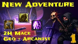 Leosthenes 1 | New Adventure in Stoneshard &ndash; 2H Mace Geo + Arcanist Build