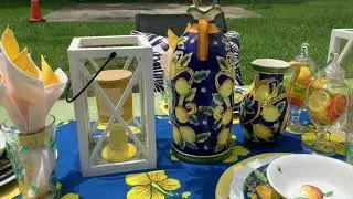 PUCKER UP TABLESCAPE || I LOVE 🍋 🍋