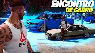GTA V - VIDA REAL | LEVEI MEU FILHO PRO ENCONTRO DE CARRO... #838