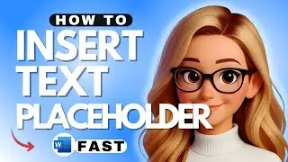How to Insert Placeholder Text in Microsoft Word - 2025