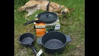 ALDI Adventuridge Compact Cookware Set Review!!!