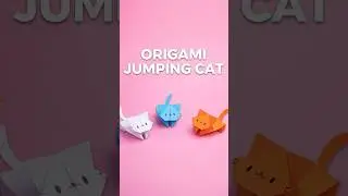 Origami Cat 😺 | Easy Paper Cat for Kids | Cute Paper Craft