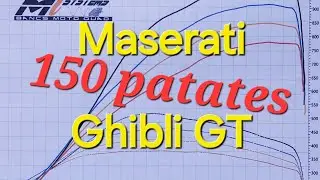 Maserati Ghibli GT biturbo, passage au banc et fin du projet