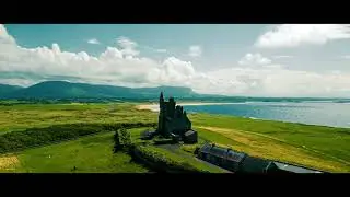 Castle Dreams: Classiebawn from the Sky, Mullaghmore, Co Sligo Ireland 4K