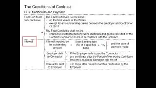 3.57 Certificates and Payment (PAM Contract 2018 cl 30) Part 9
