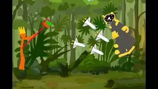 King Orange vs Future Large ClockMan