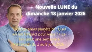 Nouvelle lune du lundi 18 janvier 2026