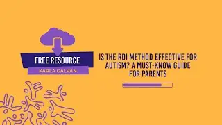 FREE RESOURCE EP01 - What is Relationship Development Intervention (RDI)? Divershines + OTEA Autismo